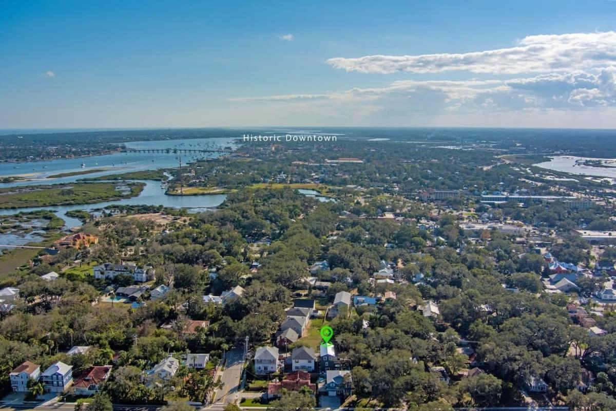Downtown St Aug Home By Fountain Of Youth Pool Spa By Beach Add Golf Cart 圣奥古斯丁 外观 照片