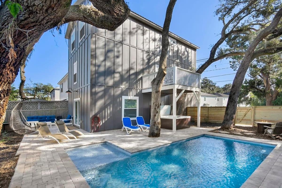 Downtown St Aug Home By Fountain Of Youth Pool Spa By Beach Add Golf Cart 圣奥古斯丁 外观 照片